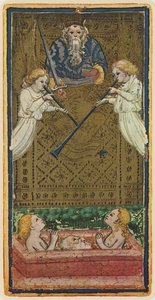 The Angel, Facsimile of a Tarot Card from the 